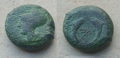 Sicily, Syracuse. Dionysios I (405-367 BC). Æ Drachm  (27mm, 29.06g)