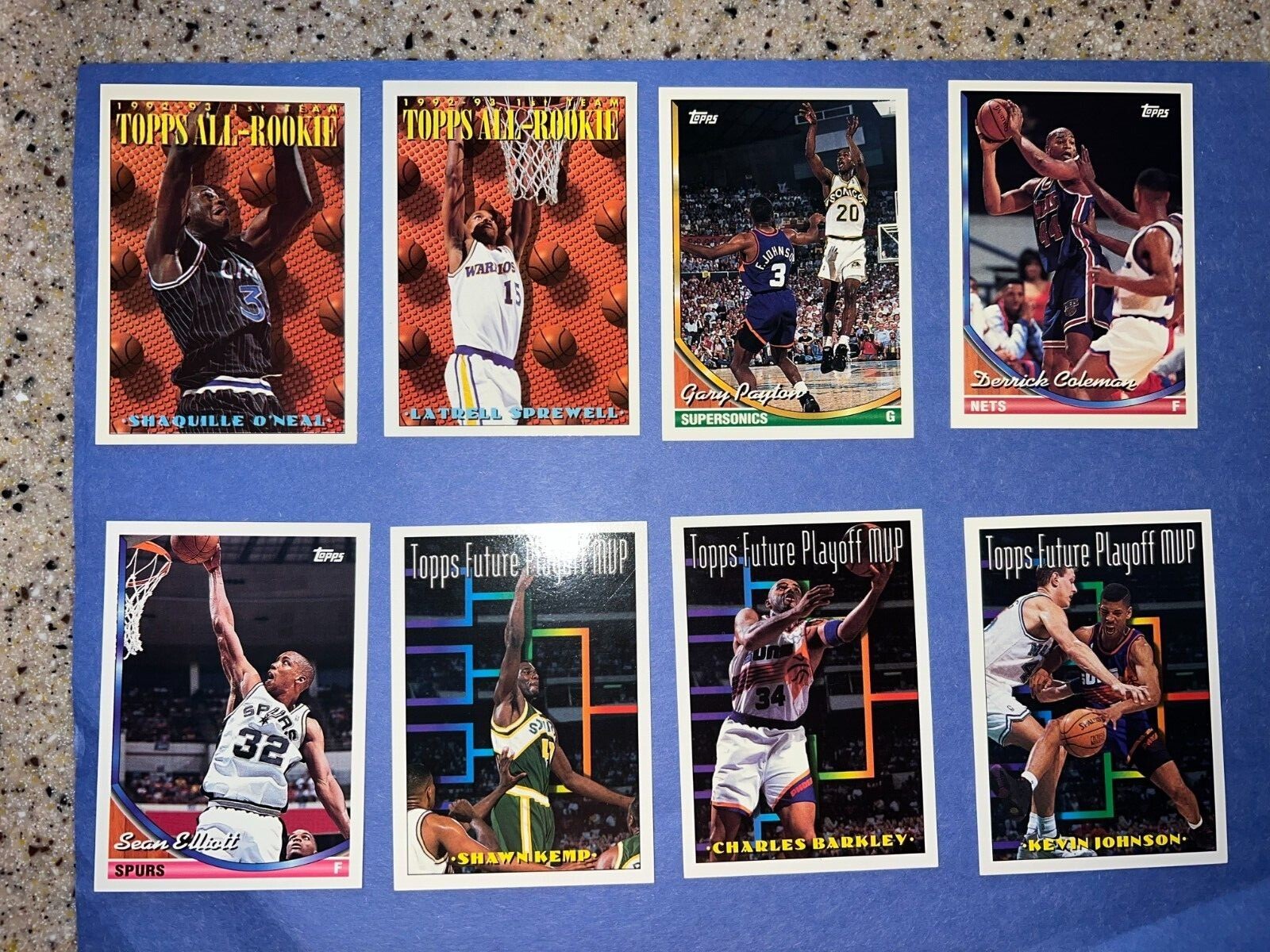 1993-94 TOPPS BASE BASKETBALL CARDS YOU CHOOSE 1-394 NBA CARD FREE ...