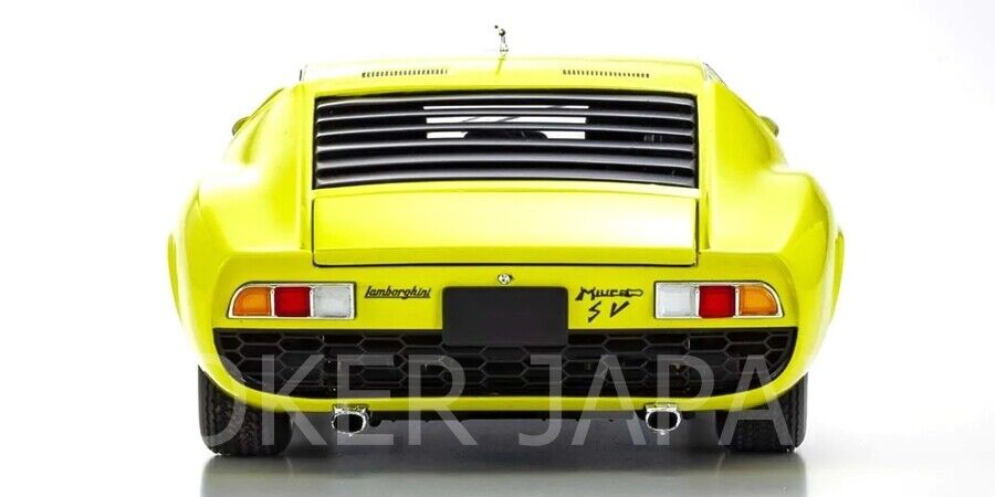 Kyosho Original 1/18 Lamborghini Miura P400SV Yellow Kyosho Original 1/18 Lamborghini Miura P400SV Yellow