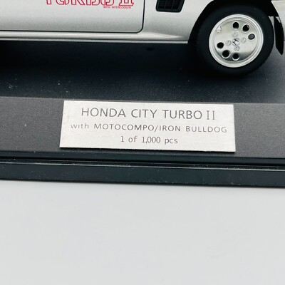 AUTOart 1/18 HONDA CITY Turbo Ⅱ with Motocompo/Iron Bulldog AUTOart 1/18 HONDA CITY Turbo Ⅱ with Motocompo/Iron Bulldog