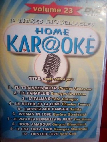 Lot 4 DVD Vidéo Home Karaoke Cadeau Fête - Photo 3/8