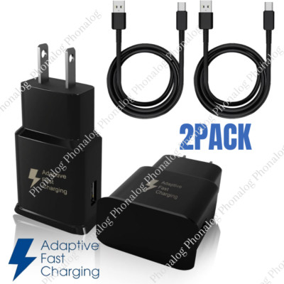 Fast Wall Charger USB Type C Cable For Samsung Galaxy S21 S22 S23 Plus Ultra B