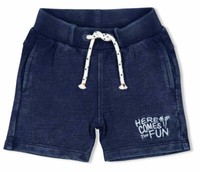 Coole Sweathose / Sweatshorts Indigo Blue Aus Bio Bw Von Feetje