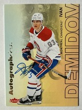 IVAN DEMIDOV 2025-26 Fleer Autographics On Card AUTO ROOKIE SP RC Flair UD SSP?