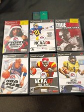 PlayStation 2 Game Lot Of 6, Memory Card Lot Of 2 ALL INCLUDED