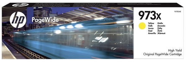 Hewlett Packard F6T83AE Hp F6T83AE Pagewide Tintenpatrone Yellow No. 973 Xl-image