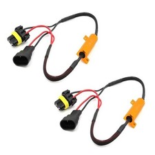 2-pack H11 Led Canbus Resistor Kit Anti Flicker Decoder For Fog Light 2-pack H11 Led Canbus Resistor Kit Anti Flicker Decoder For Fog Light
