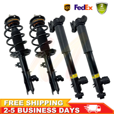 4× Front & Rear Shock Strut Assys w/CDC Fit Cadillac XT5 GMC Acadia 2017-2020