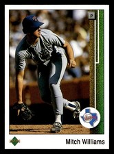 1989 Upper Deck #95 Mitch Williams