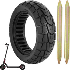 10X2.70-6.5 Scooter Solid Tire, 10 Inch Airless Explosion-Proof Anti-Puncture Ti