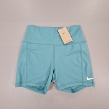 Nike Womens Tennis Shorts Teal Blue Medium Court Advantage Ball FZ6680 379