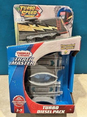 RARE Thomas & Friends TrackMaster TURBO DIESEL Speed Engine 2x Faster SET