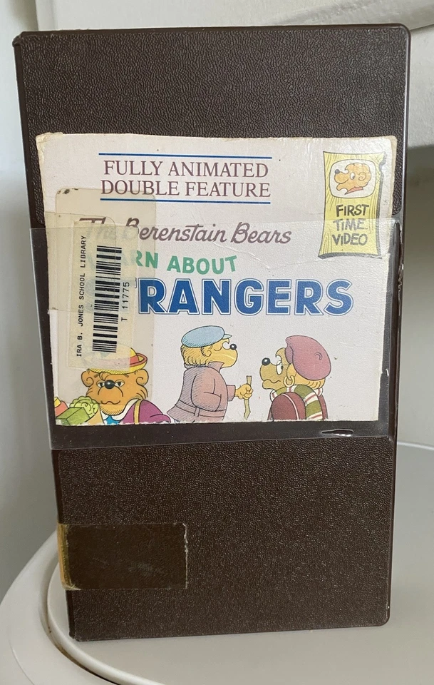 Vintage Berenstain Bears VHS Tapes - First Time Video Retro Authentic HTF OOP - Image 4 of 4
