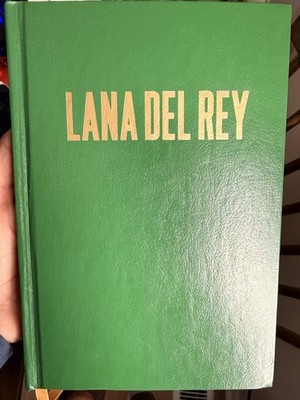 LANA DEL REY Green Hardcover Book - Format: Hardcover, Color: Green