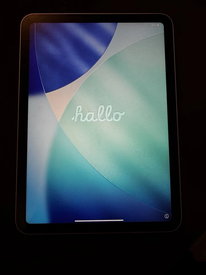 2022 Apple 10,9" iPad 10. Generation - 64 GB - Wi-Fi Silber