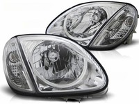 Scheinwerfer Set FüR Mercedes R170 SLK 04.1996-2004 Facelift Look Chrom