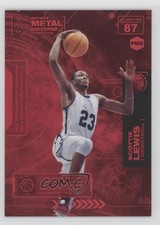 2021 Skybox Metal Universe Champions PMG Red 135/150 Scottie Lewis #87 4et