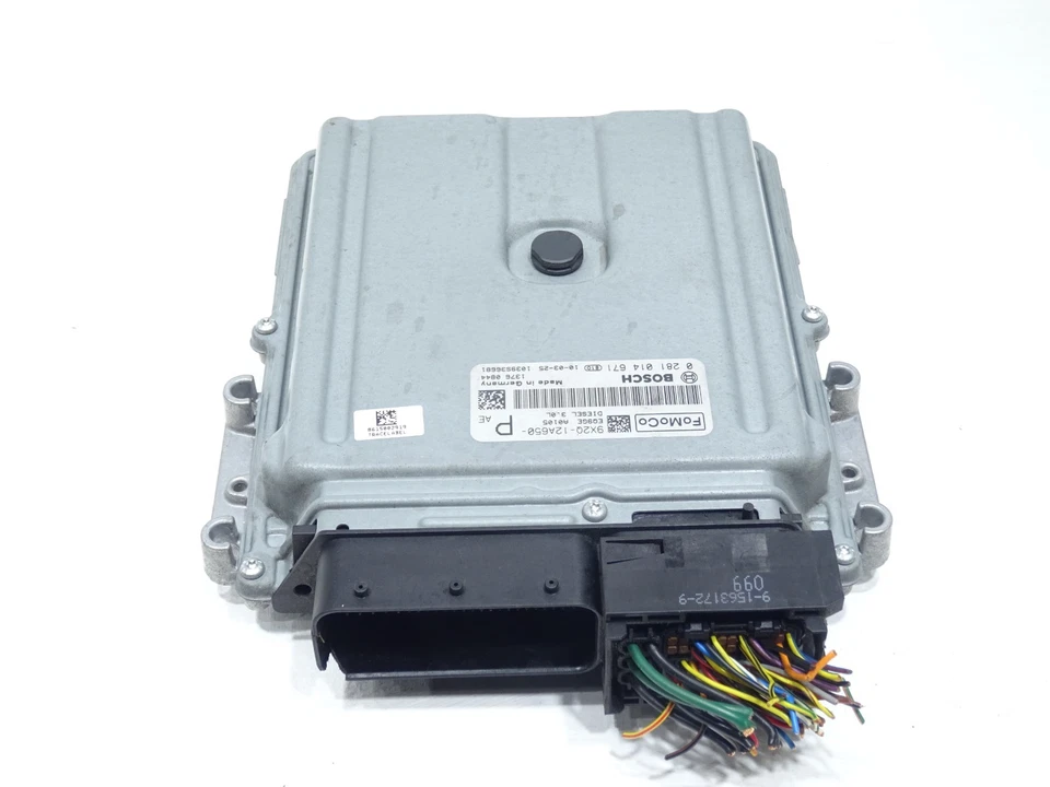 Jaguar Xf V6 X250 2010 3.0 ENGINE CONTROL MODULE ECU 9X2Q-12A650-PAE DAMAGE - Image 4 of 4