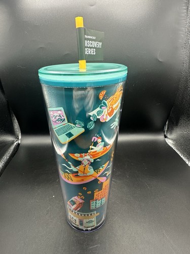 NWT Starbucks 2024 ‘Seattle’ Washington Discovery Series Cold Cup Tumbler - Picture 4 of 6