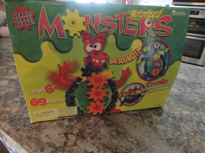 Learning Resources Gears! Gears! Gears! Motorized Monsters building kit