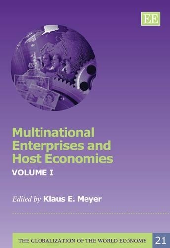 Multinational Enterprises and Host Economies - 9781847206473