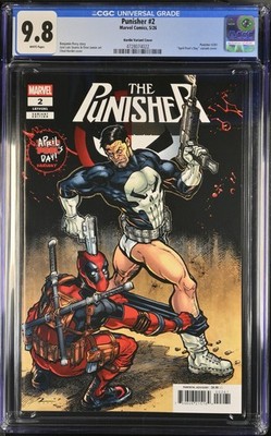 The Punisher #2 - Chad Hardin ''April Pool's Day'' Variant Cover - CGC 9.8
