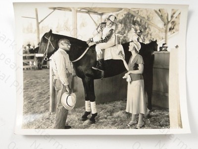 The Thoroughbred Black Jockey Film Still Onest Conley c1930s Photo