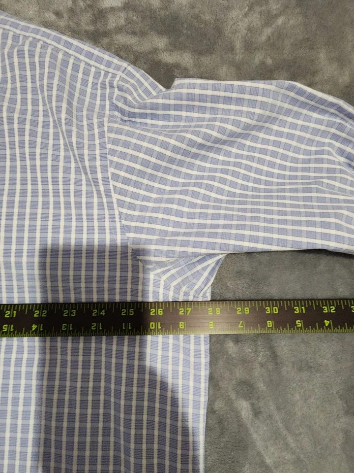 Camisa manga puño francés a cuadros Charles Tyrwhitt Jermyn Street London para hombre 17/37 Foto 2 de 4