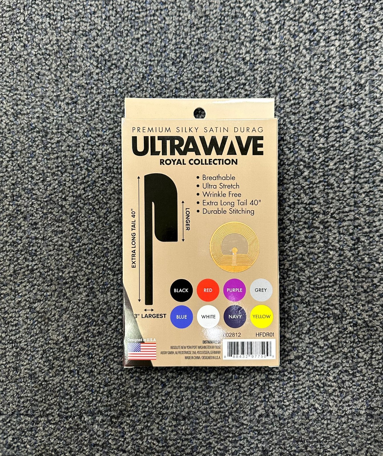 AH Ultrawave Royal Silky Satin Durag