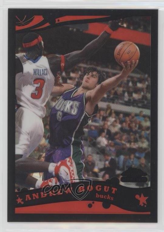 2005-06 Topps Chrome Black Refractor 11/399 Andrew Bogut #210 Rookie RC gb9