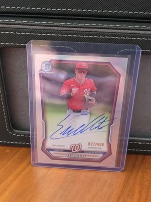 2026 Bowman Chrome Eli Willits Refractor Autograph (027/499)CPA-EW very sharp