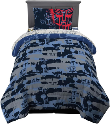 Transformers Optimus Prime Super Soft Comforter and Sheet Set with