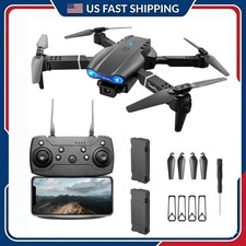 2026 New RC Drone With 4K HD Camera WiFi FPV Foldable Quadcopter  2 Batteries