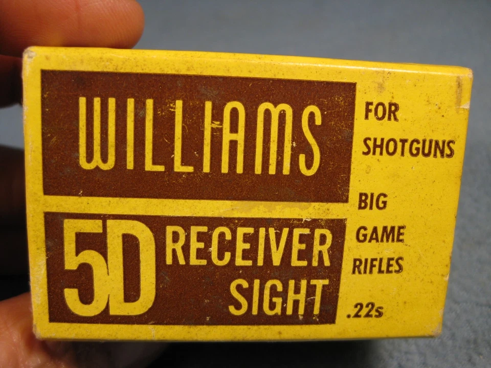 Mira Receptor Williams Modelo 5D-37 De Colección Nuevo Antiguo Stock en Caja con Tornillos Foto 4 de 4