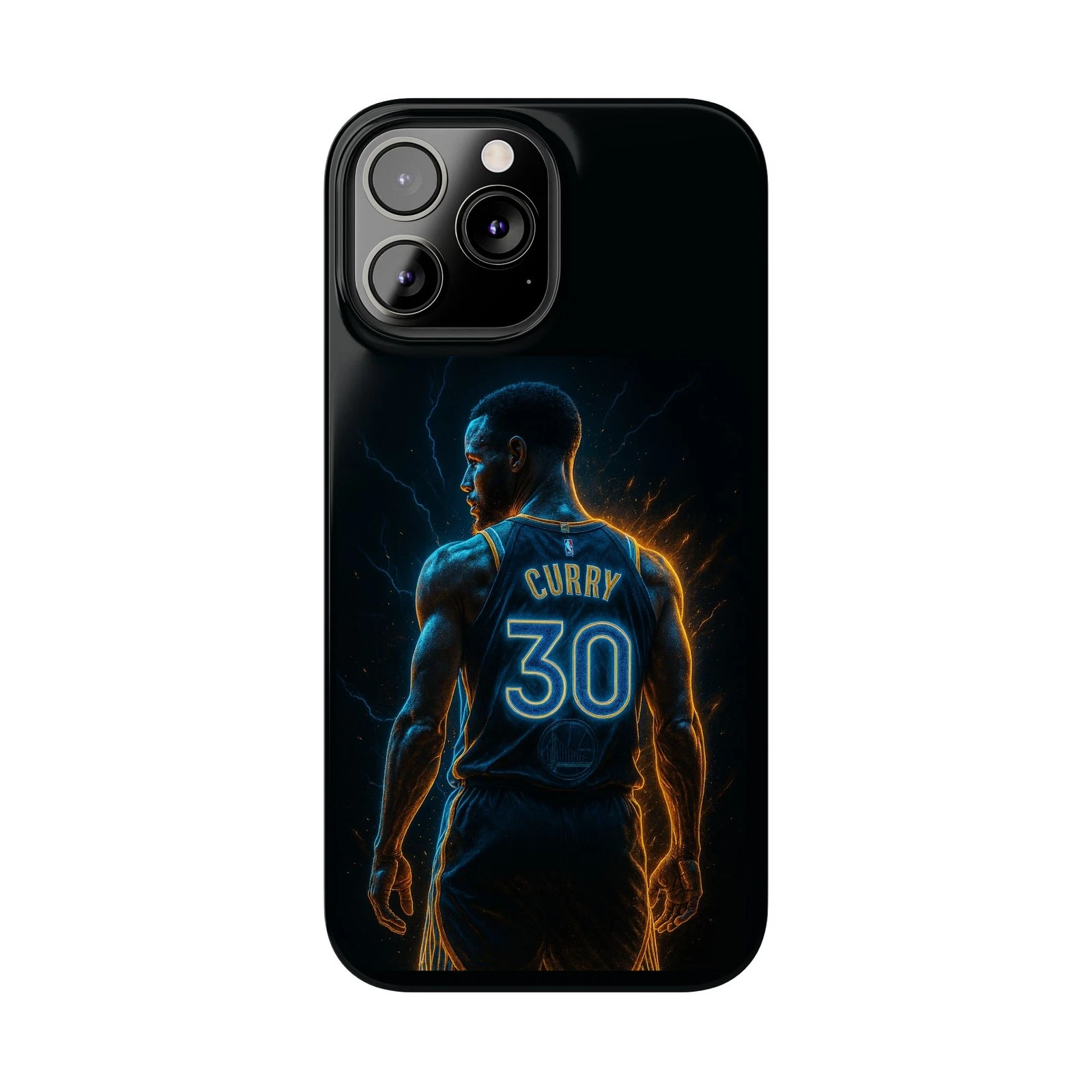 Stephen Curry Basketball iPhone Case, NBA Mobile Cover, Golden State Warriors
