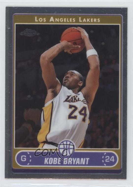2006 TOPPS CHROME Kobe Bryant #129