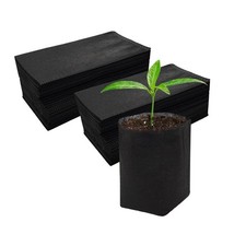 Belit 0.2 Gallon Nursery Growing Bags, 100 Pcs Non-Woven Plant Bag for Garden...