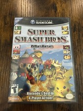 Super Smash Bros Melee Nintendo GameCube Complete CIB First Print