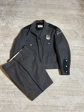 Vintage 1960-70’s Burns International Security Services Security Guard Uniform
