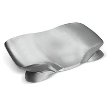 Satin Pillowcase for Cervical Pillow, Ergonomic Case, Smooth  Soft Gray