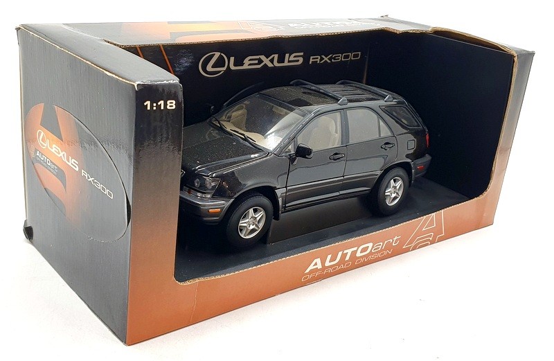 【AUTO art・開封済み未使用・送料込み】レクサスRX300 黒 1/18 Autoart 1/18 scale Diecast 70032 - Lexus RX300 SUV - Black | eBay