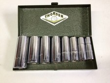 Vintage Thorsen 38 Drive Sae Deep Well Sockets Made In Oakland Ca