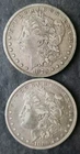 1879 O and 1880 $1 Morgan Silver Dollars