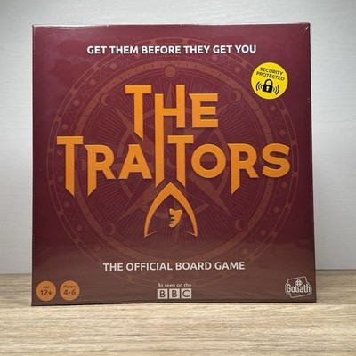 Goliath DIE VERRÄTER Offizielles Brettspiel aus BBC TV 4 bis 6 Spieler 12+