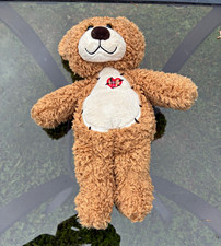 First Main Tender Teddy Bear Plush w/ Heart Patch Small 6-14 in MPN 1615