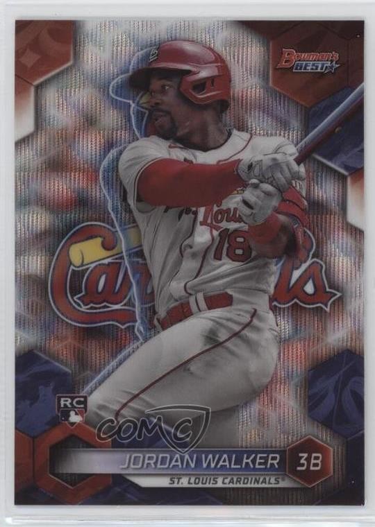 2023 Bowman's Best Wave Refractor Jordan Walker #65 sc8