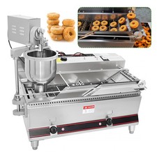 300~1200PC 2 Rows Commercial Automatic Donut Maker Doughnut Fryer Making Machine