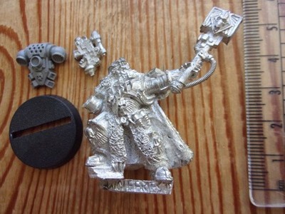 Games Day 2003 Space Wolf Priest Limited Edition Chaplain Marine 40k Metall