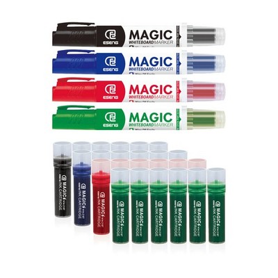 ESENG  Whiteboard Marker MAGIC WM-218 nachfüllbar mit Tintenpatrone