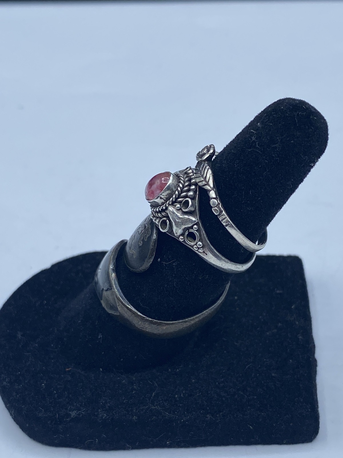 Sterling Silver Assorted Ring Bundle 3pcs 8.0g - image 2